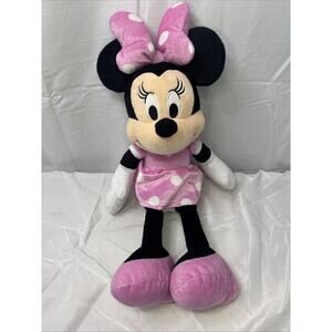 19" Disney Junior Minnie Mouse Plush Mickey Mouse Clubhouse PINK Stuffed Animal